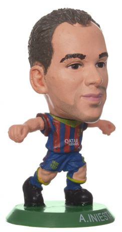 Soccerstarz Фигурка футболиста FC Barcelona "A. Iniesta"