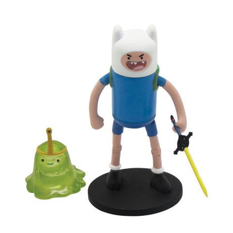 Фигурки Adventure Time "Finn & Slime Princes", с мечом