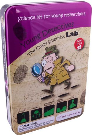 The Purple Cow Настольная игра Лаборатория сумасшедшего ученого Юный детектив