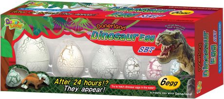 Donerland Набор для опытов и экспериментов Volcano Dino Play Dino egg Set