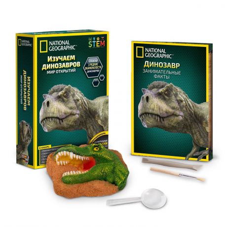 Набор для опытов National Geographic Изучаем динозавров