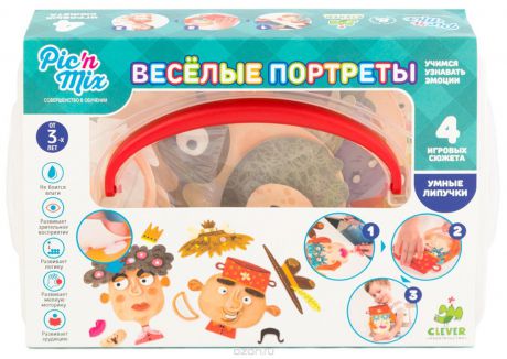 PicnMix Обучающая игра Веселые портреты