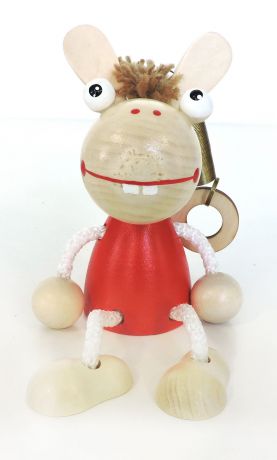 Игрушка детская Taowa Подвеска на пружине, 025-237-1, красный