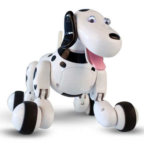 Робот собака с дистанционным управлением Happy cow SMART-DOG, цвет: черный