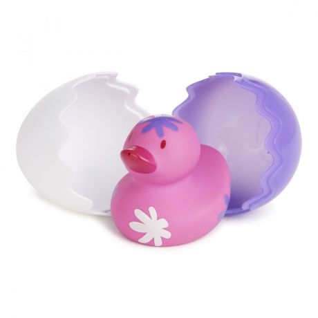 Игрушки для ванны Munchkin "Утёнок", ЦБ-00010157, розовый