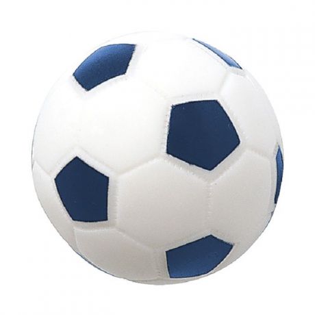 Игрушка для ванной ПОМА Мяч футбольный голубой, белый