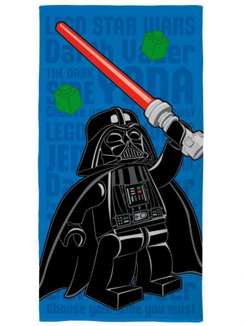 Полотенце детское Lego Star Wars Words, Хлопок