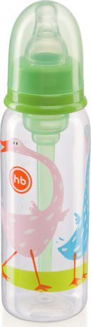 Бутылочка для кормления Happy Baby, с соской, от 0 месяцев, 250 мл. 10015 grass