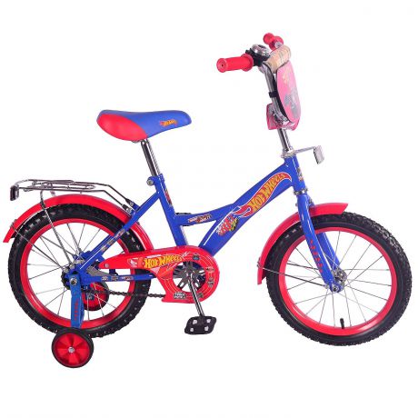 Велосипед HOT WHEELS ST16027-GW, синий, красный