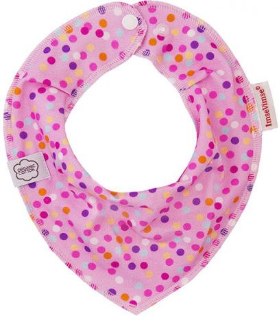 ImseVimse Нагрудник Bandana Pink Bubbles