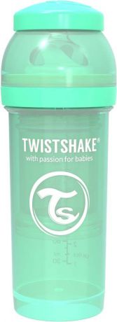 Бутылочка для кормления Twistshake антиколиковая зеленый