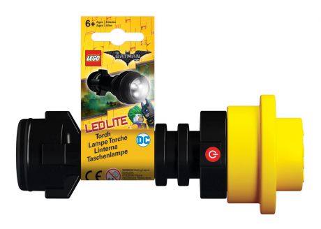 Фонарик Lego The Batman Movie, цвет черный, желтый