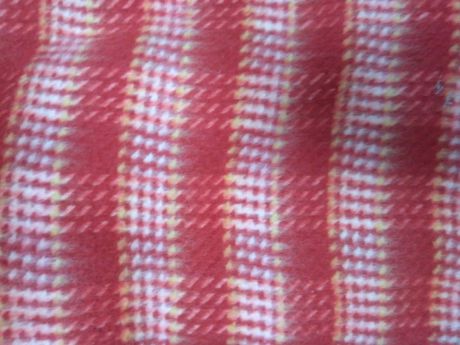Одеяло детское Сукно "Ласка-1", полушерстянное, 14у33-тя, красный, белый, 100 х 140 см