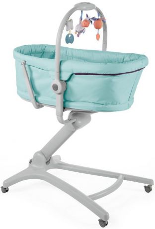 Манеж-кроватка Chicco Baby Hug 4-в-1 бирюзовый