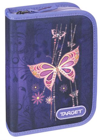 Target Collection Пенал Золотая бабочка с наполнением