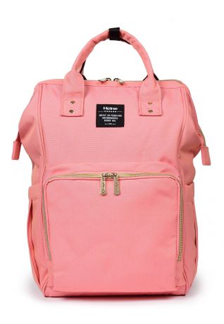 Сумка-рюкзак для мам, Heine, BMAHEPi, розовый