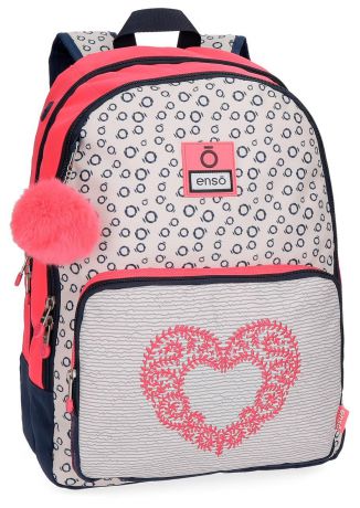 Рюкзак Enso Heart_backpack, розовый