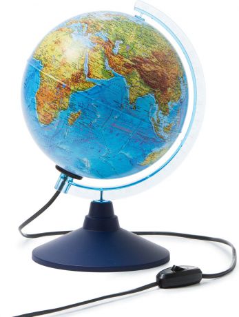 Globen Глобус Земли физико-политический с подсветкой диаметр 210 мм Ке012100181