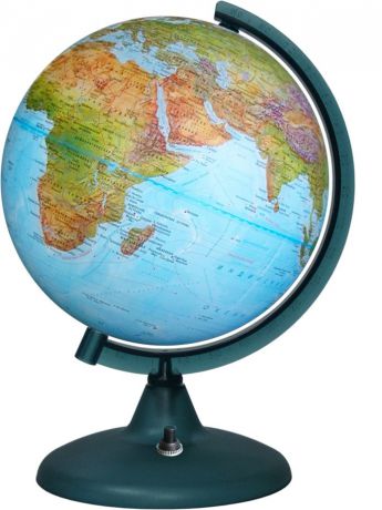Глобус Земли Глобусный мир "Двойная карта", со светодиодной подсветкой, диаметр 21 см