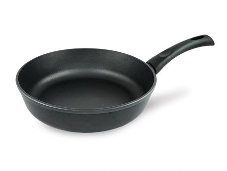 Сковорода Нева металл посуда, 8026, черный, титан, 26 см