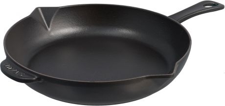 Сковорода "Staub", цвет: черный, диаметр 26 см. 1222625