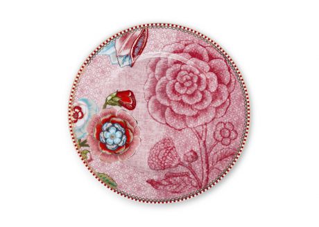 Тарелка PiP Studio Floral, 51.001.154, диаметр 17 см, 2 шт