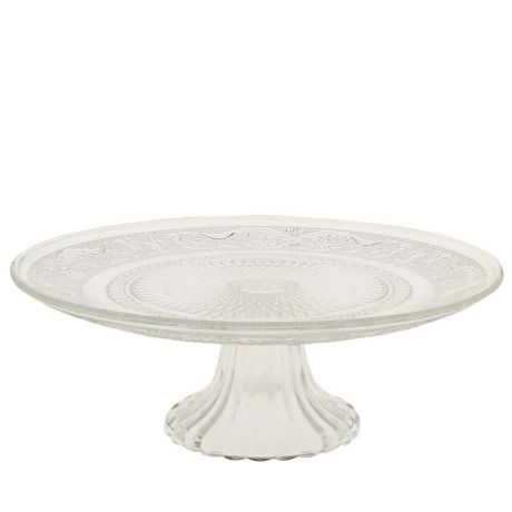 Блюдо для торта Rich Line Home Decor "Хрустальное кружево", DIS-6954, 25х11 см