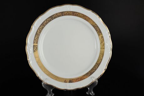 Блюдо круглое Thun "Мария Луиза. Золотая лента", 21581, 30 см