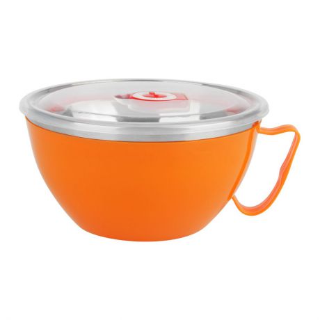 Суповая чашка MARKETHOT Чаша из нержавеющей стали, оранжевый