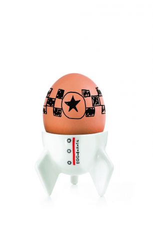 Подставка для яйца Donkey products Apollo Egg DO210364, цвет: белый