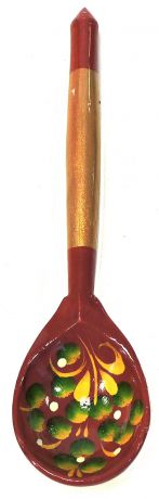 Деревянная чайная ложка Taowa "Краснушка", 021-1301-1, красный