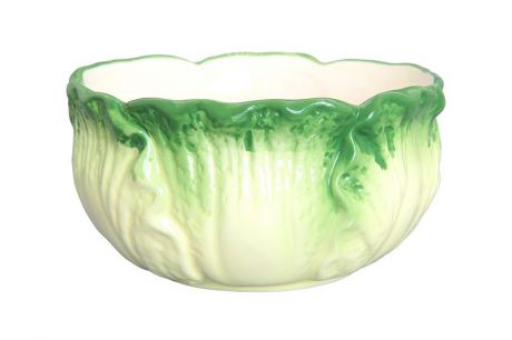 Салатник Elan Gallery Капуста, зеленый, белый, салатовый