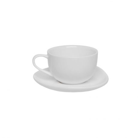 Кофейная пара TUDOR ENGLAND Royal white (чашка + блюдце) 90 мл