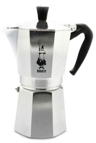 Гейзерная кофеварка Bialetti "Moka Express", на 9 чашек, Алюминий