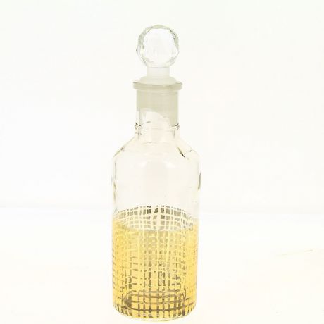 Бутылка декоративная Rich Line Home Decor "В золоте" LEV-9635, бежевый, 20х6 см