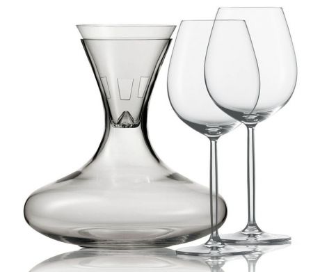 Набор подарочный: декантер, воронка и 2 бокала для вина 613 мл, серия Diva, 106 085, SCHOTT ZWIESEL, Германия