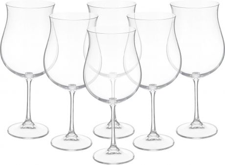 Набор бокалов для вина Crystalite Bohemia Ellen, 640 мл, 6 шт