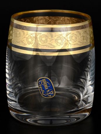 Набор стаканов для виски 290 мл Идеал Золото V-D (6 шт)