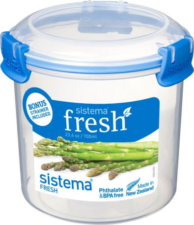 Контейнер пищевой Sistema 921370, Пластик