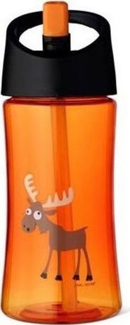 Бутылка Carl Oscar для воды детская Moose, 350 мл, оранжевый