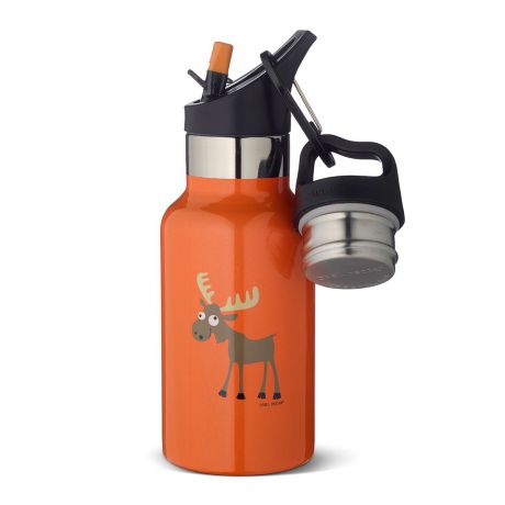 Термос Carl Oscar "TEMPflask Moose", 107107, оранжевый