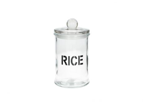 Банка для сыпучих продуктов RICH LINE Home Decor Rice-12, Стекло