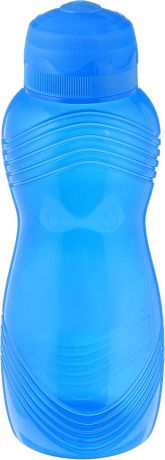 Бутылка для воды Sistema "Wave", цвет: синий, 600 мл