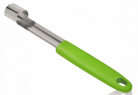 Нож для удаления сердцевины Ругес "Семечко", цвет: светло-зеленый, серый металлик