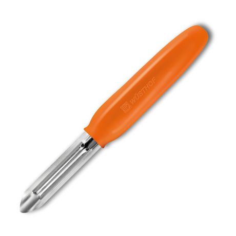 Нож для чистки овощей и фруктов, рукоятка оранжевая, серия Sharp Fresh Colourful, WUESTHOF, 3072o-7, Золинген, Германия