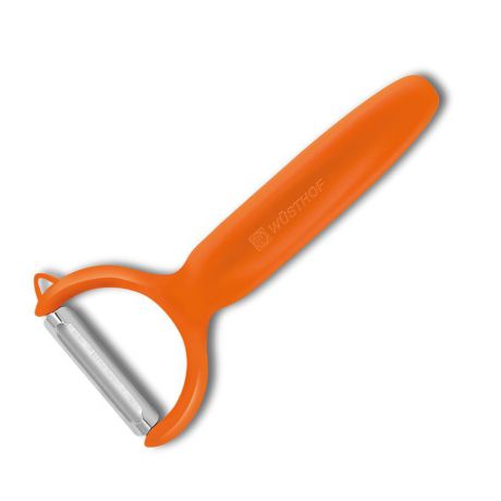 Нож для чистки овощей и фруктов, с плавающим лезвием, рукоятка оранжевая, серия Sharp Fresh Colourful, WUESTHOF, 3073o-7, Золинген, Германия