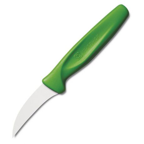 Нож для чистки овощей 6 см, рукоятка зеленая, серия Sharp Fresh Colourful, WUESTHOF, 3033g, Золинген, Германия