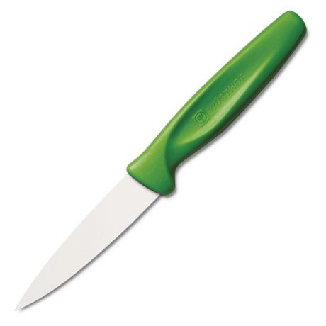 Нож для чистки овощей 8 см, рукоятка зеленая, серия Sharp Fresh Colourful, WUESTHOF, 3043g, Золинген, Германия