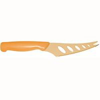 Нож для сыра "Atlantis", цвет: оранжевый, длина лезвия 13 см. 5Z-O