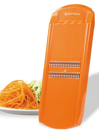 Овощерезка Borner "Роко" (корейская морковь) модель Тренд, цвет: оранжевый